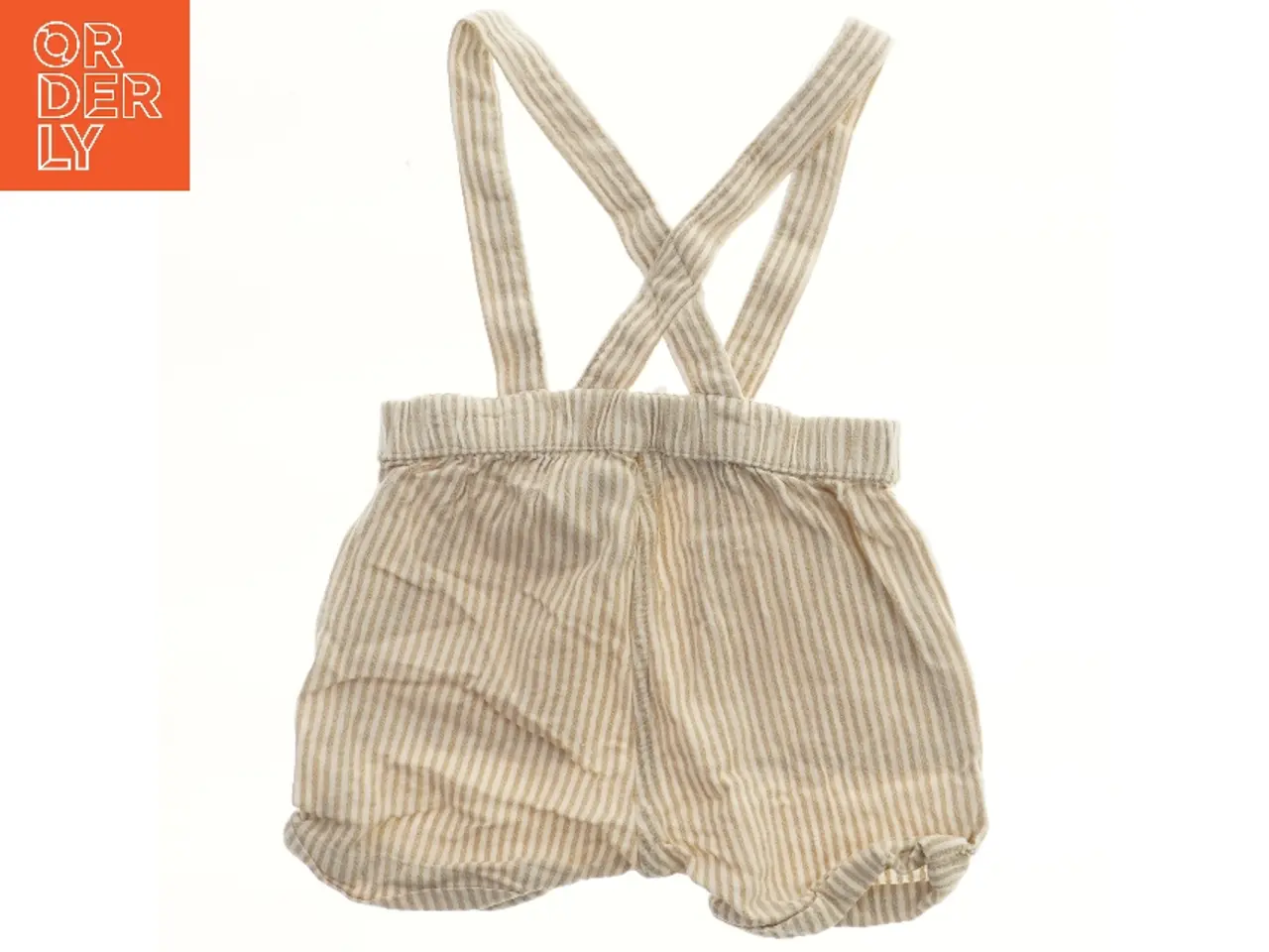 Billede 2 - H&M (str. 74) Stribet baby shorts med seler ☀️ Sommertøj