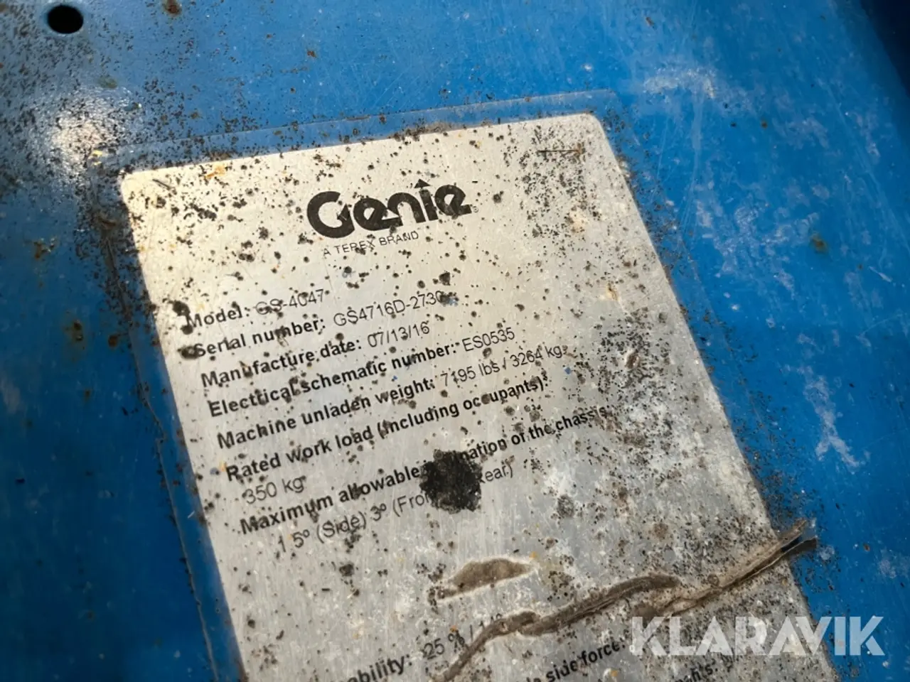 Billede 9 - Sakselift Genie GS4047 14meter