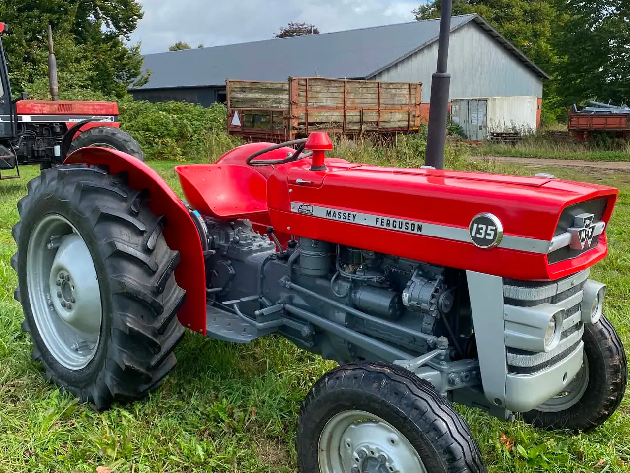 Billede 2 - Flot ny restaureret MF 135 diesel 