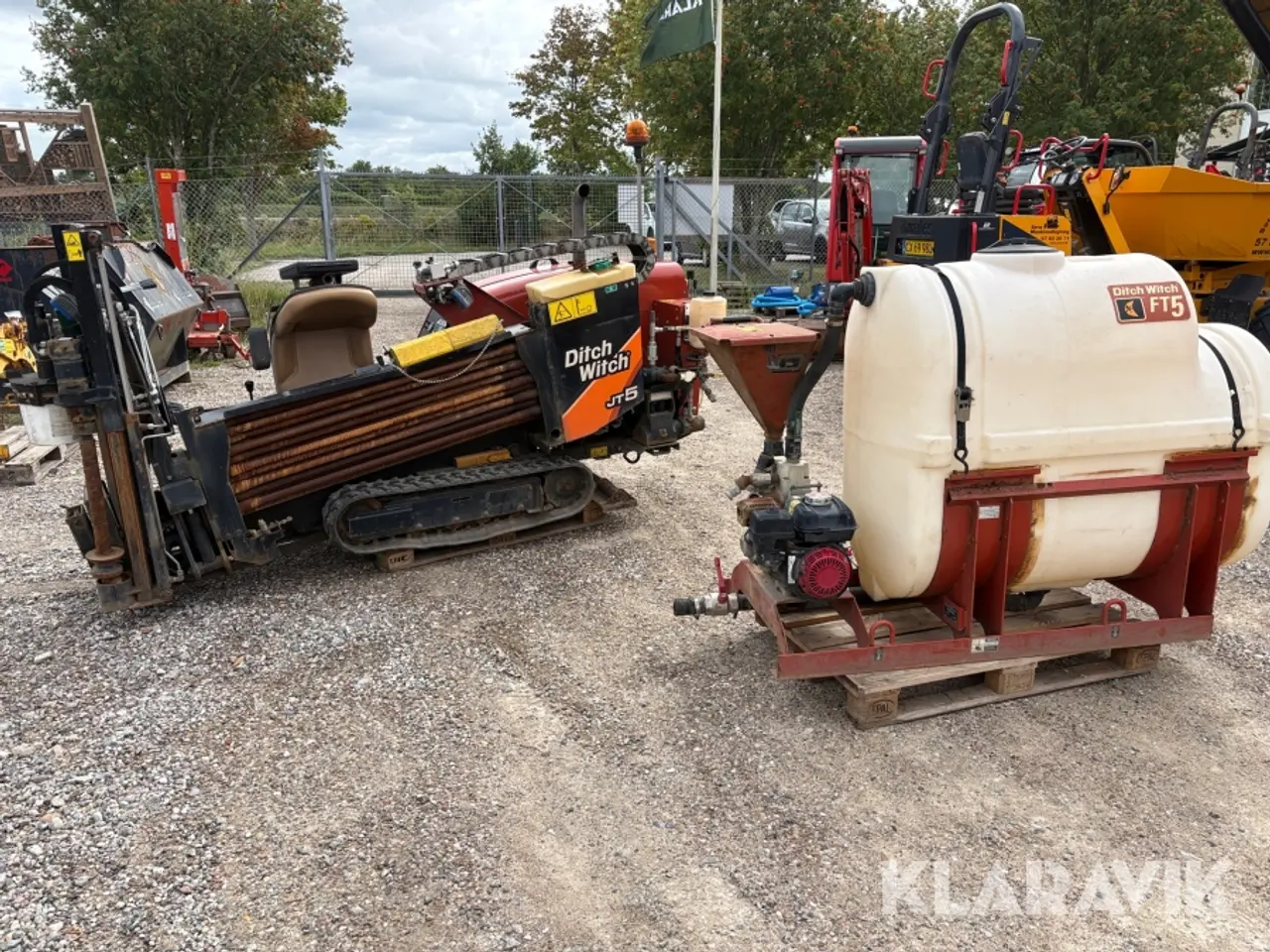 Billede 1 - Bor og borevogn underboringsmaskine Ditch Witch Jt5