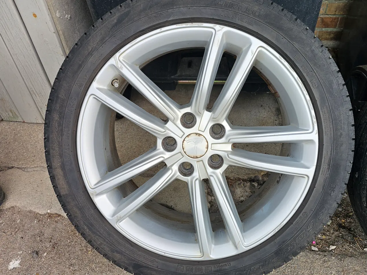 Billede 4 - Tesla model S - 19" originale alufælge