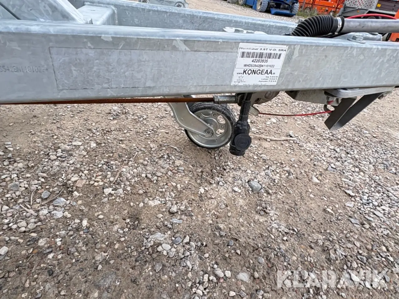 Billede 9 - Kabeltrailer Humbaur SRA 3500