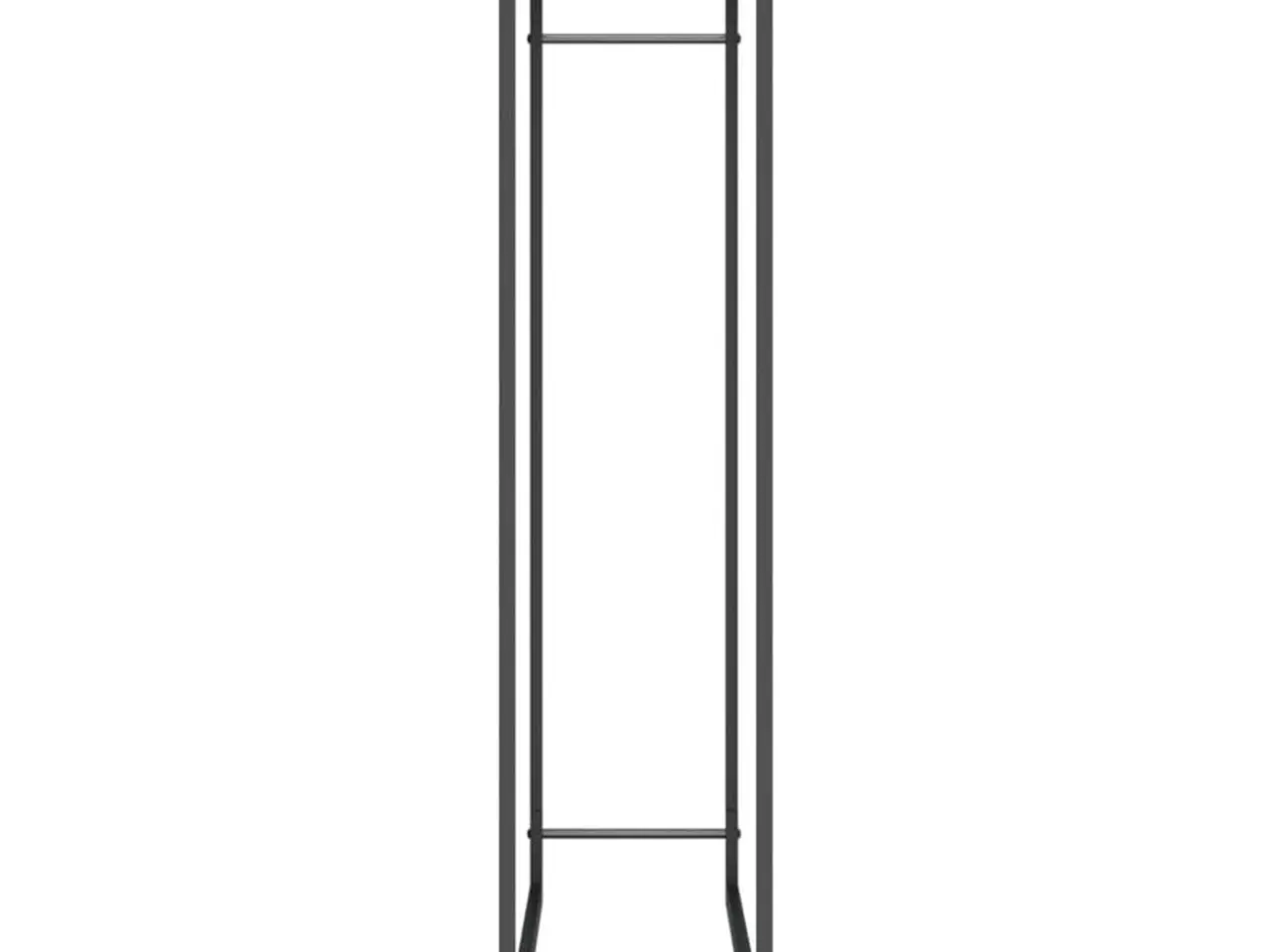 Billede 4 - Brændestativ 110x28x116 cm stål matsort
