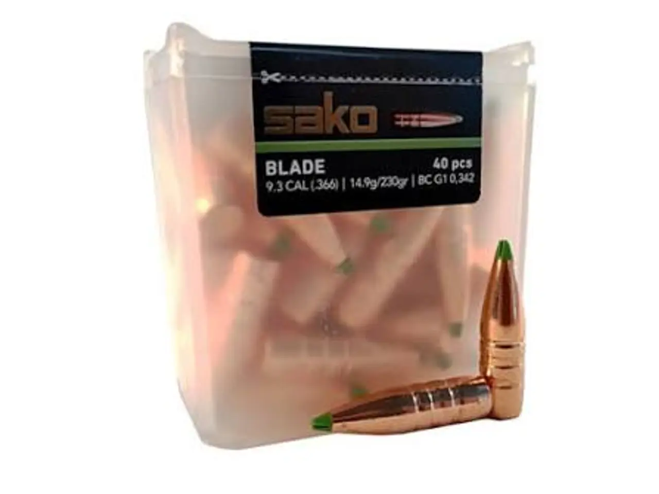 Billede 1 - Sako bladre blyfri projektiler 9,3mm