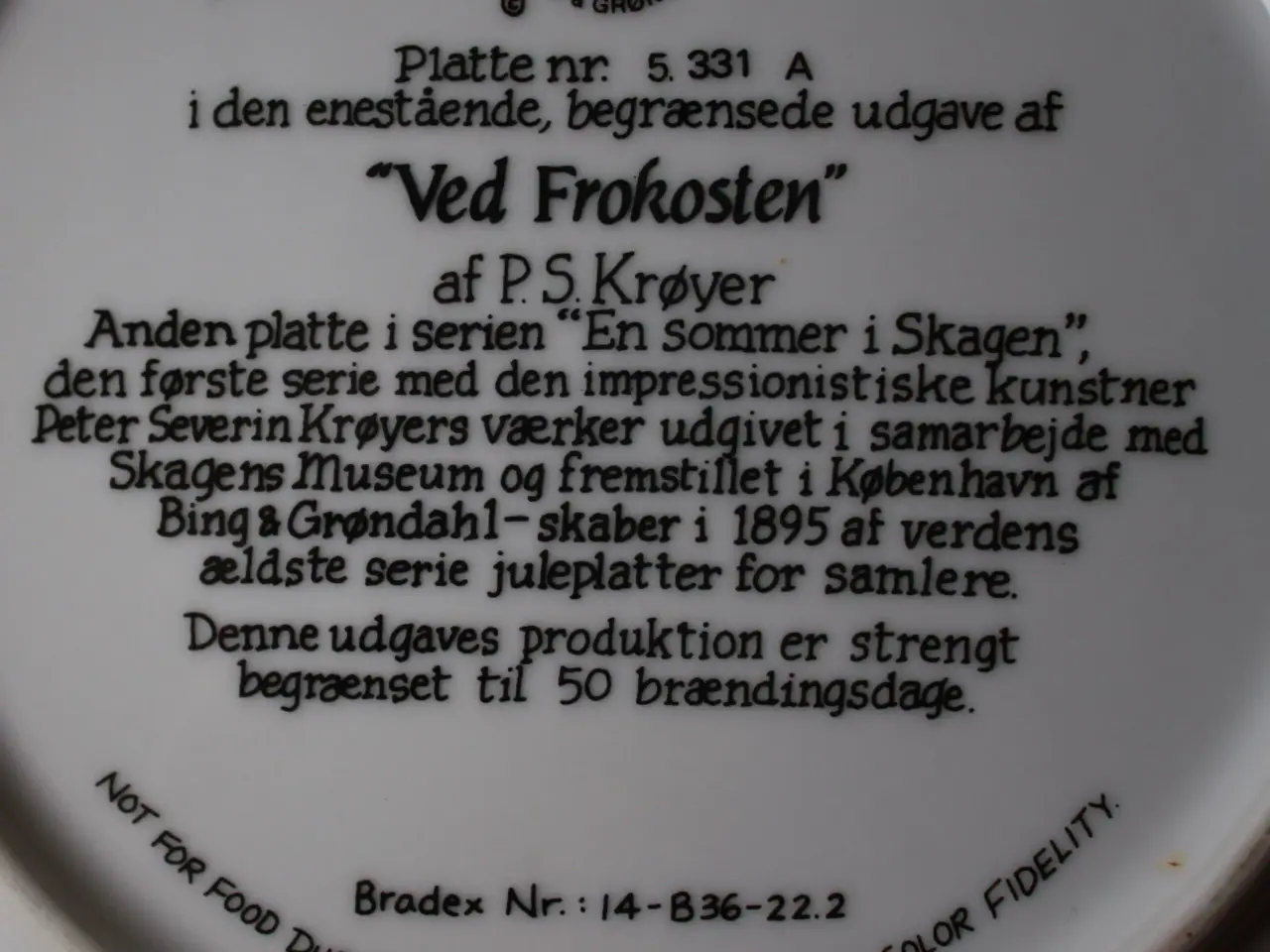 Billede 5 - 4 Platter "En sommer i Skagen"