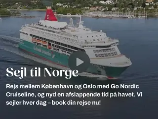 MiniCruise krydstogt København-Oslo