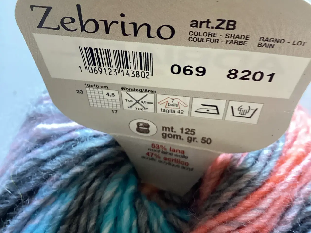 Billede 5 - ADRIAFIL Zebrino garn