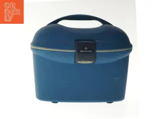 Blå Samsonite rejsetaske (str. 32x18x30 cm)