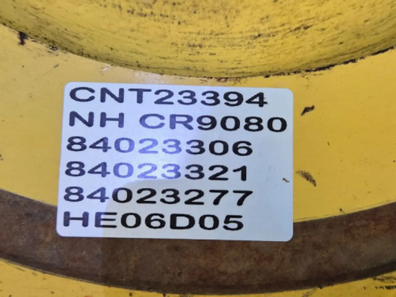Billede 16 - New Holland CR9080 Variatorskive 84023306