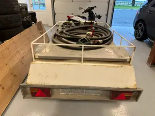 OLIE TRAILER 400 Liter med 220 pumpe