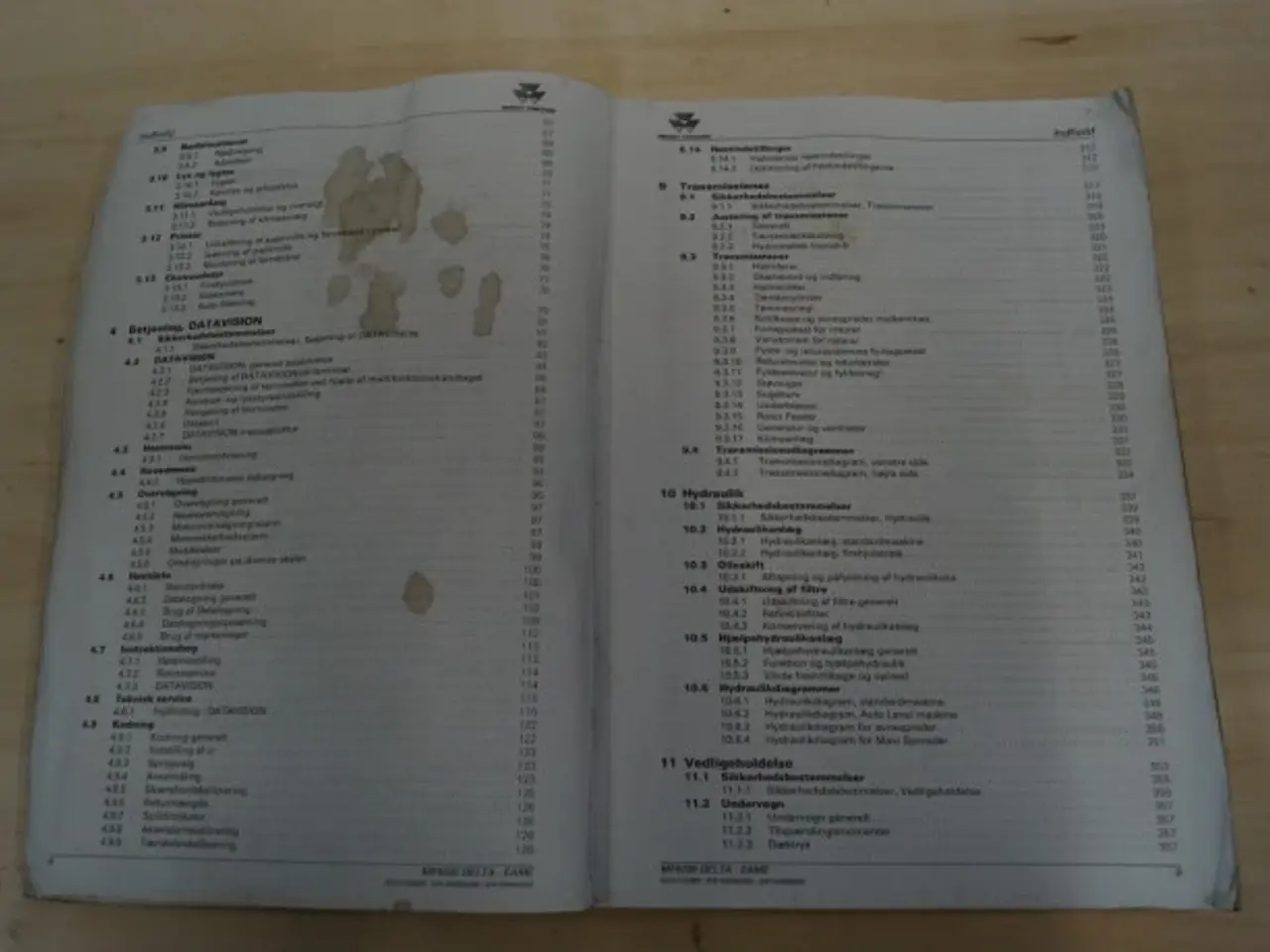 Billede 7 - Massey Ferguson 9200 Instruktionsbog 