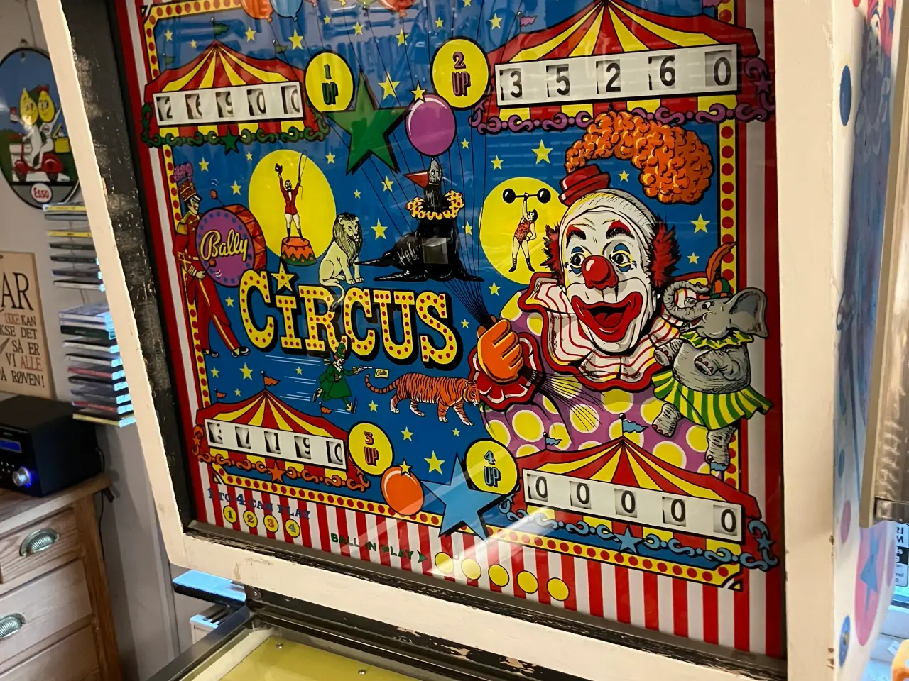 Billede 1 - Bally Circus flippermaskine. 
