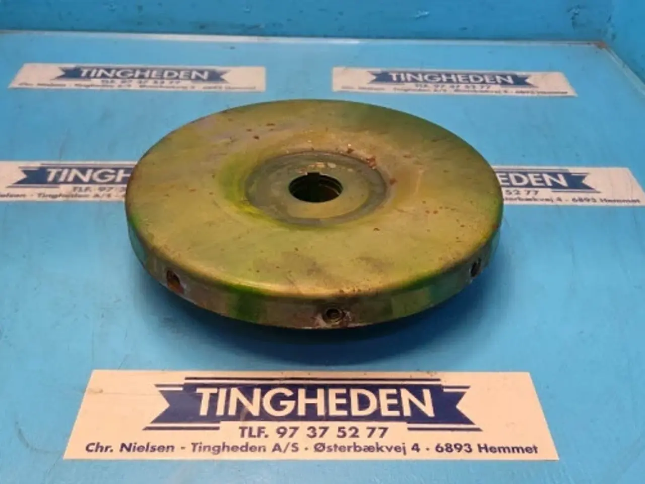 Billede 1 - John Deere 9780 Navplade AH128360