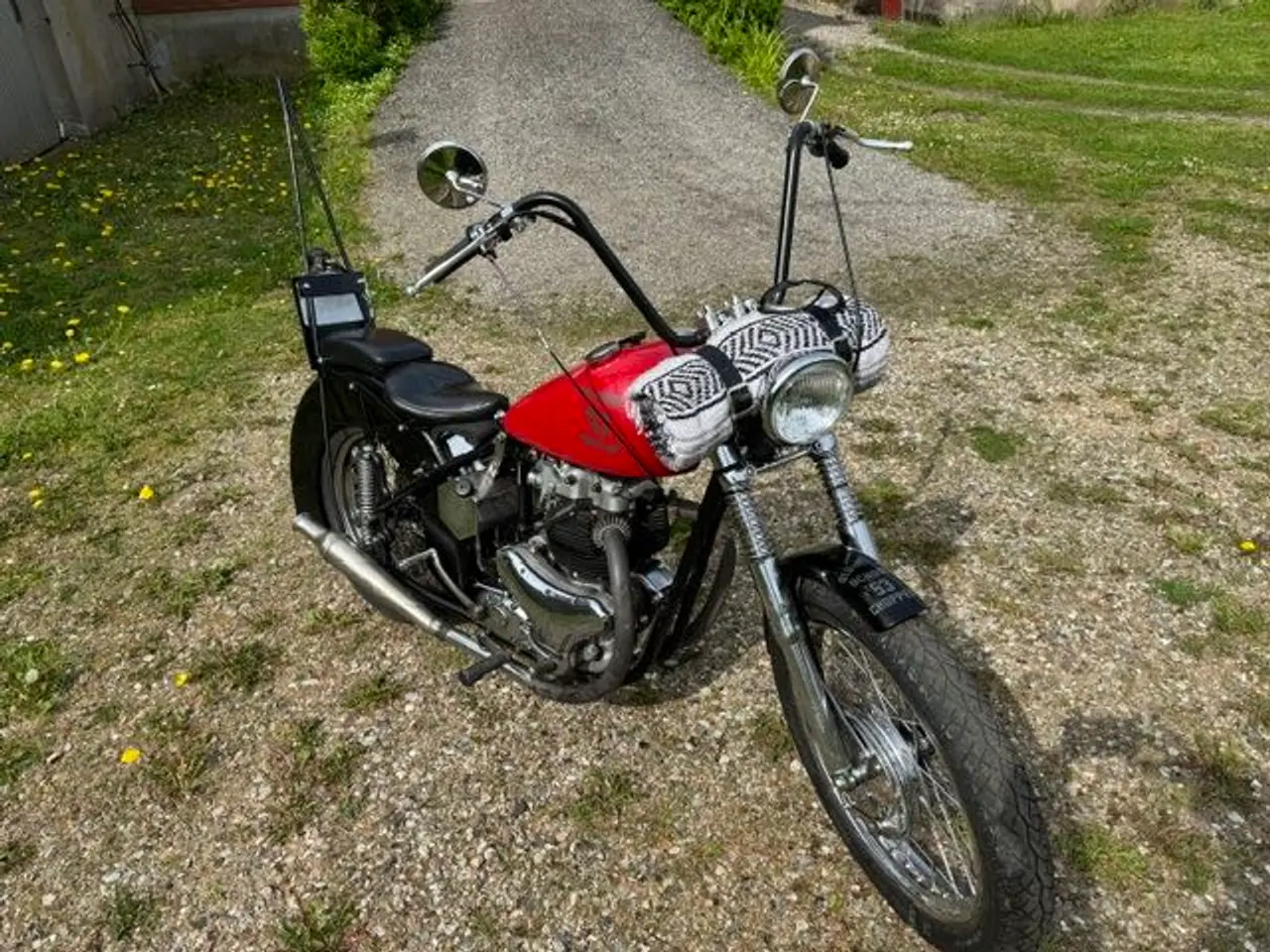Billede 3 - BSA a7 1953 Chopper
