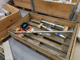 Palle med forskallingsstøtter