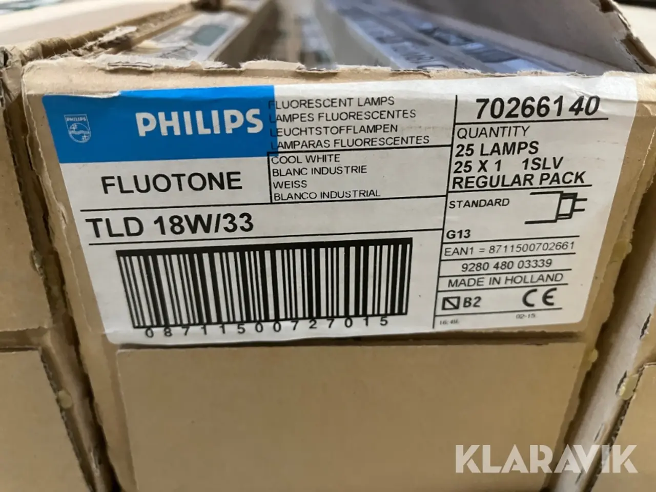 Billede 4 - Lysstofrør Philips Fluotone TLD 18W/33 - 525 styk