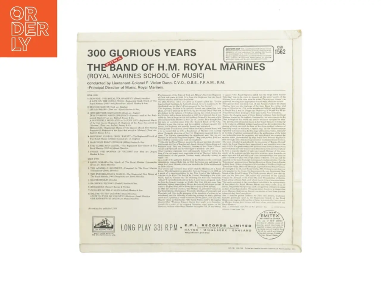 Billede 2 - 300 Glorious Years Vinylplade