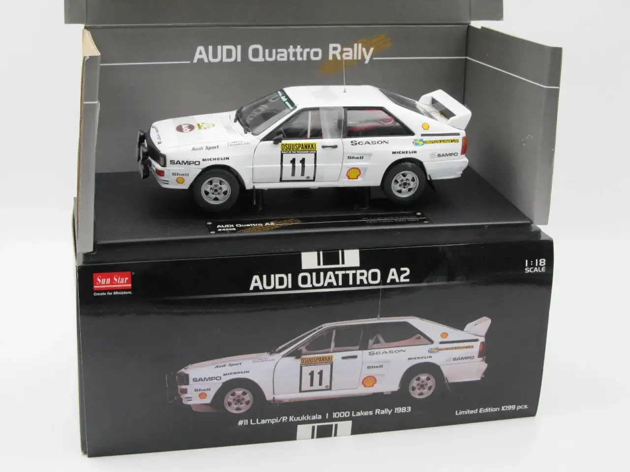 Billede 1 - 1983 Audi Coupé Quattro A2 #11 - 1:18