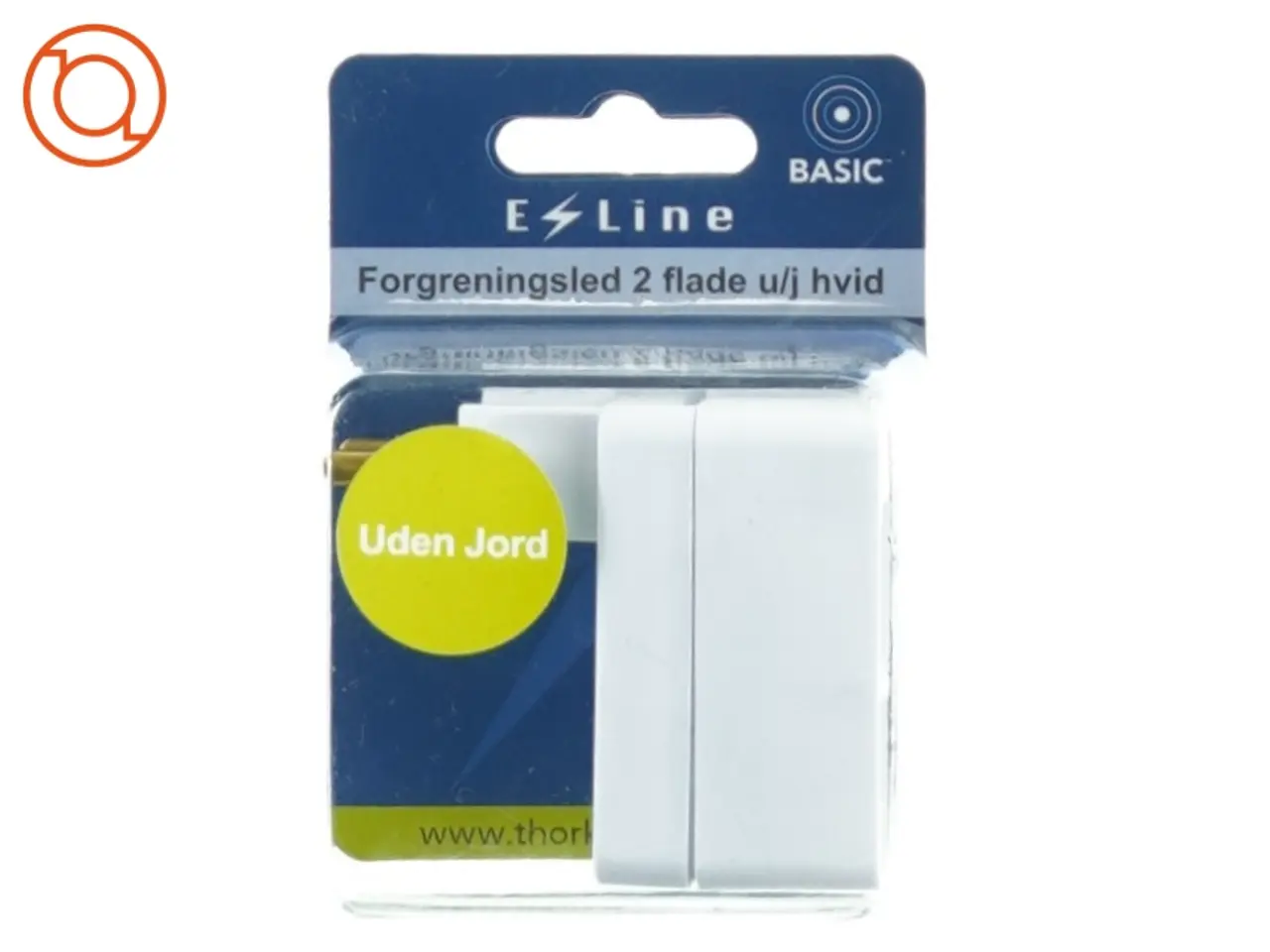 Billede 1 - Forgreningsled 2 flade uden jord fra Esline (str. 13 x 9 cm)