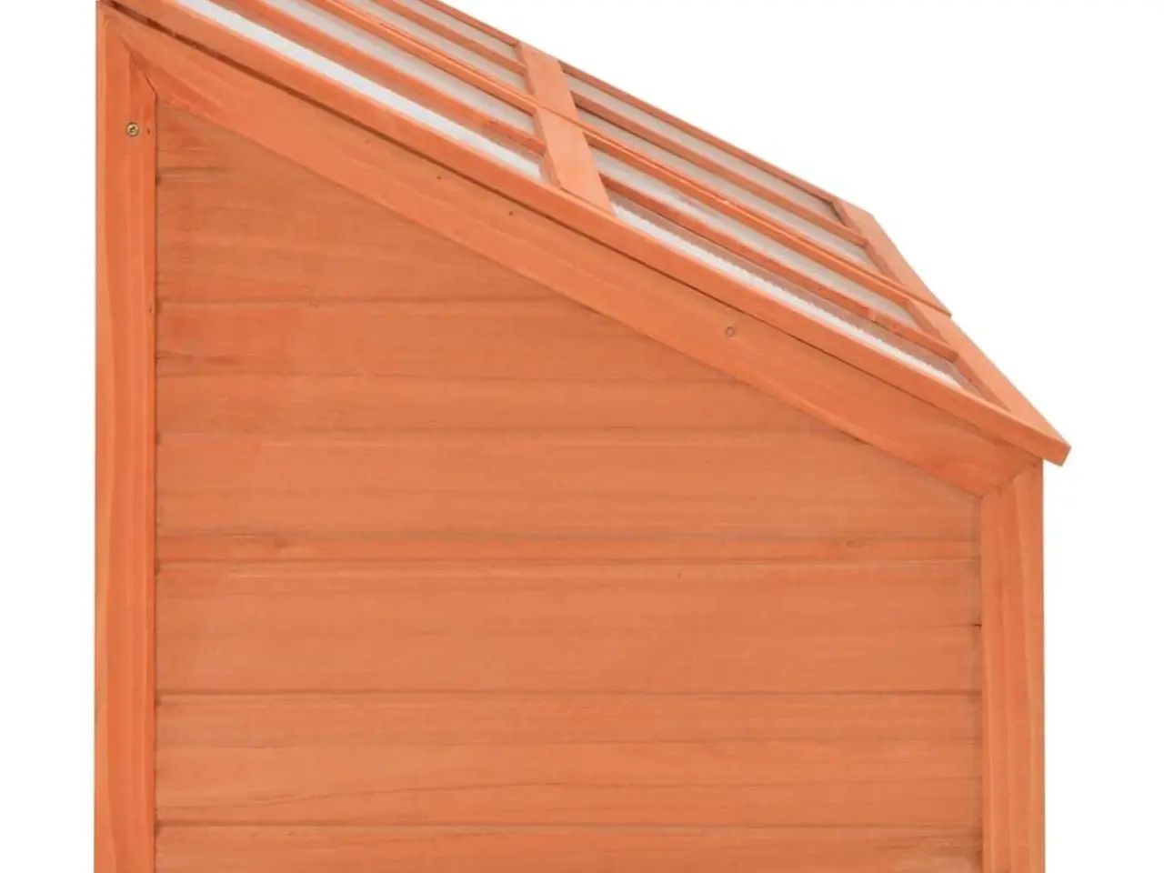 Billede 4 - Minidrivhus i træ med PC-plader - 180 × 57 × 62 cm