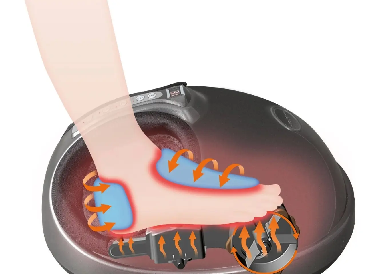 Billede 4 - ELEKTRISK FODMASSAGEAPPARAT (SHIATSU)