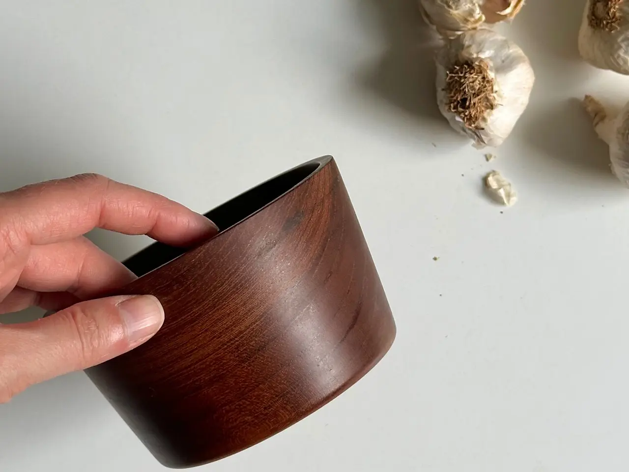 Billede 5 - Træskål, ALDI teak