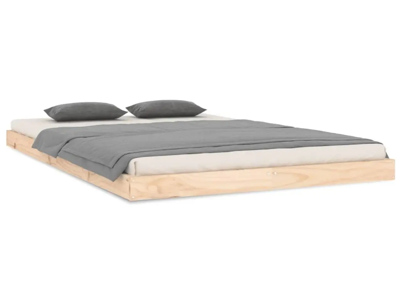 Billede 2 - Sengeramme 120 x 200 cm i massivt fyrretræ
