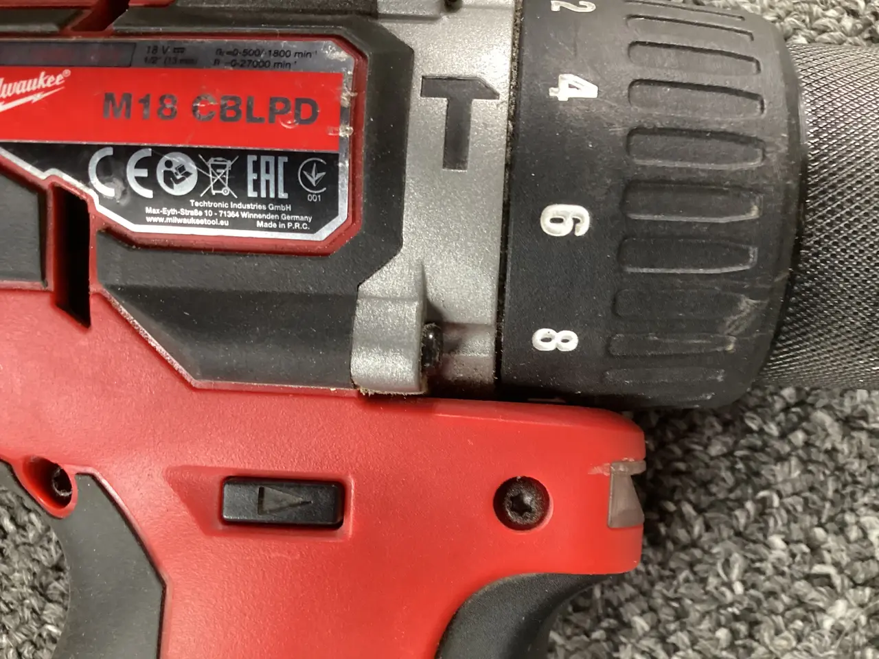 Billede 3 - Milwaukee batteri boremaskine sæt m18 cblpd