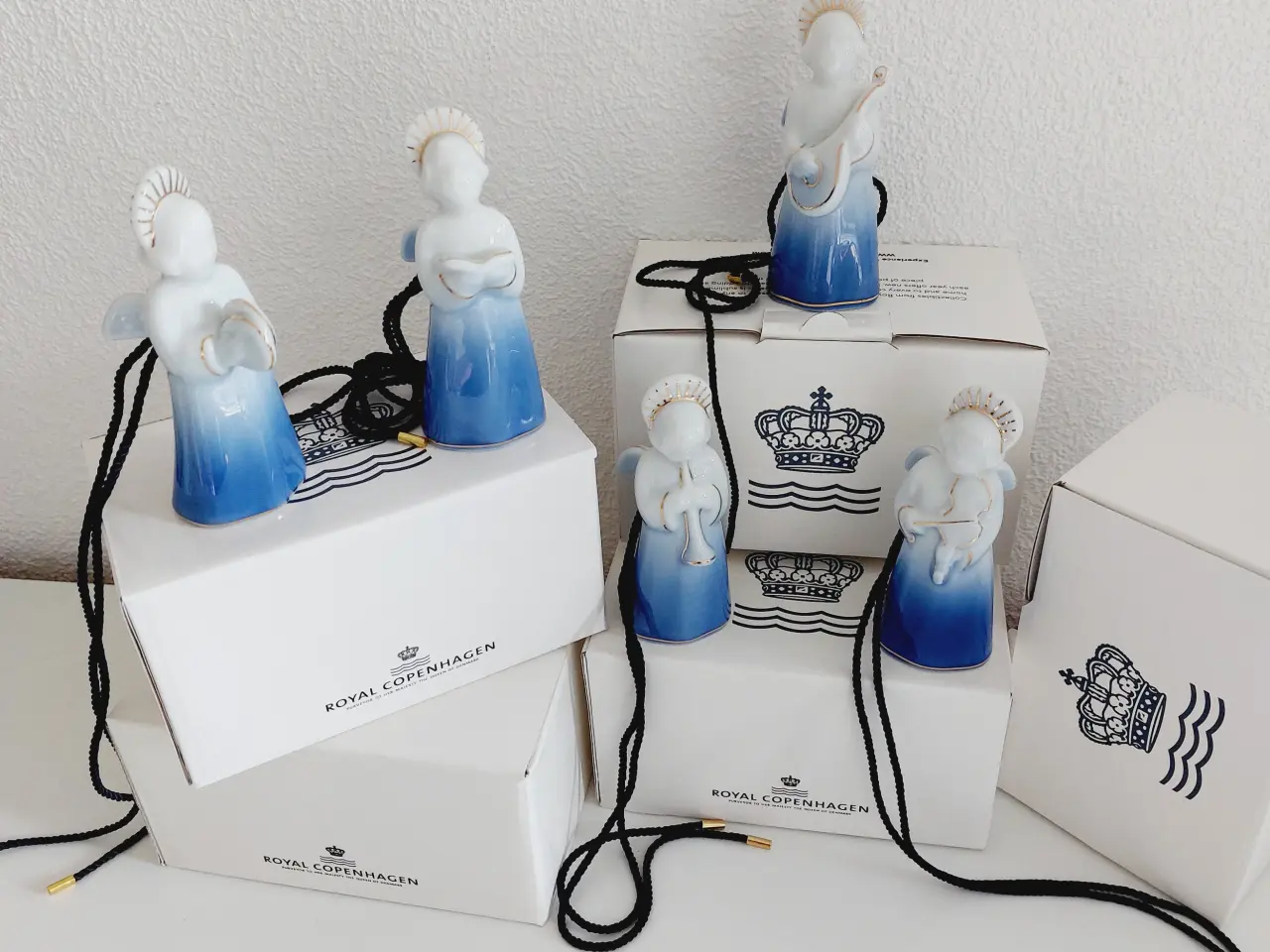 Billede 1 - Royal Copenhagen engle ornamenter 