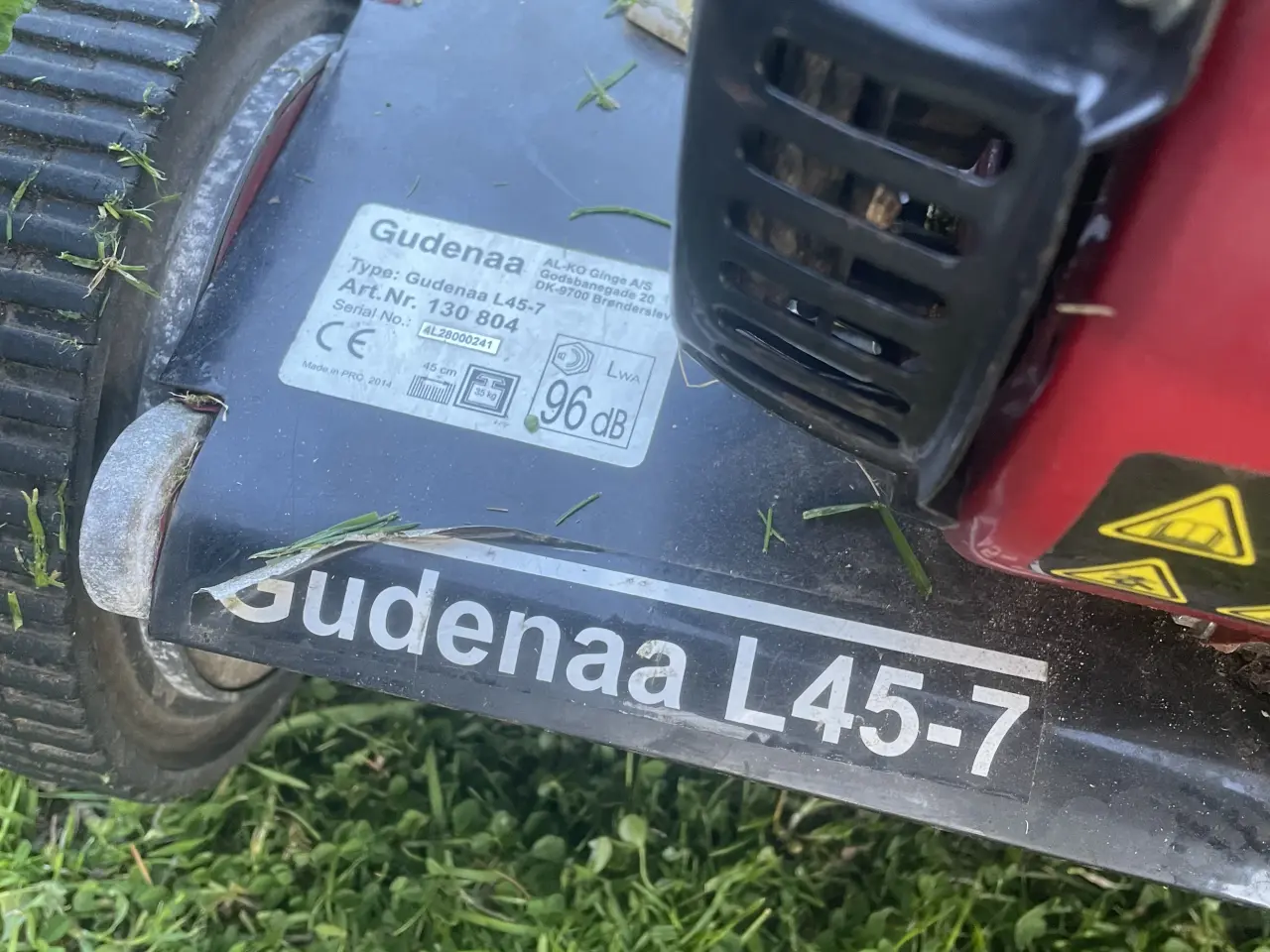 Billede 6 - Sælger en Gudena cylinderplæneklipper
