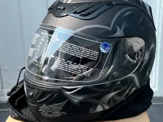 NY ubrugt KYON full-face motorcykelhjelm st "M"