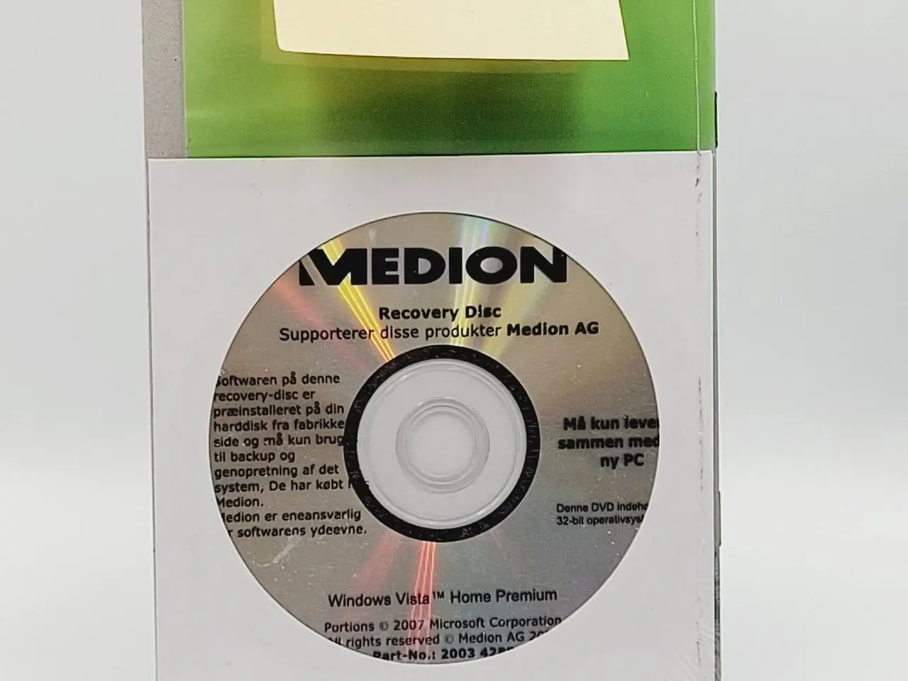 Billede 2 - ⭐️· Original Windows Vista Home Premium Software