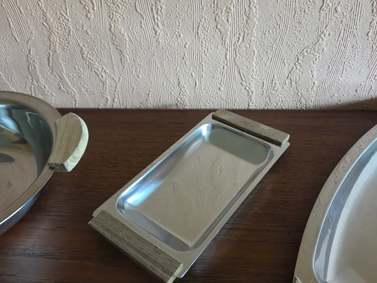Billede 8 - Retro serveringssæt – 7 dele i rustfrit stål