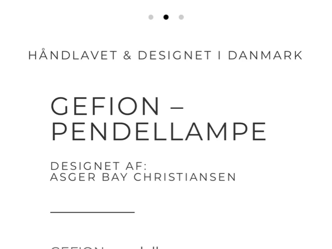 Billede 7 - ABC Lys Pendel Gefion