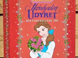 Skønheden og udyret den fortryllede jul BOG