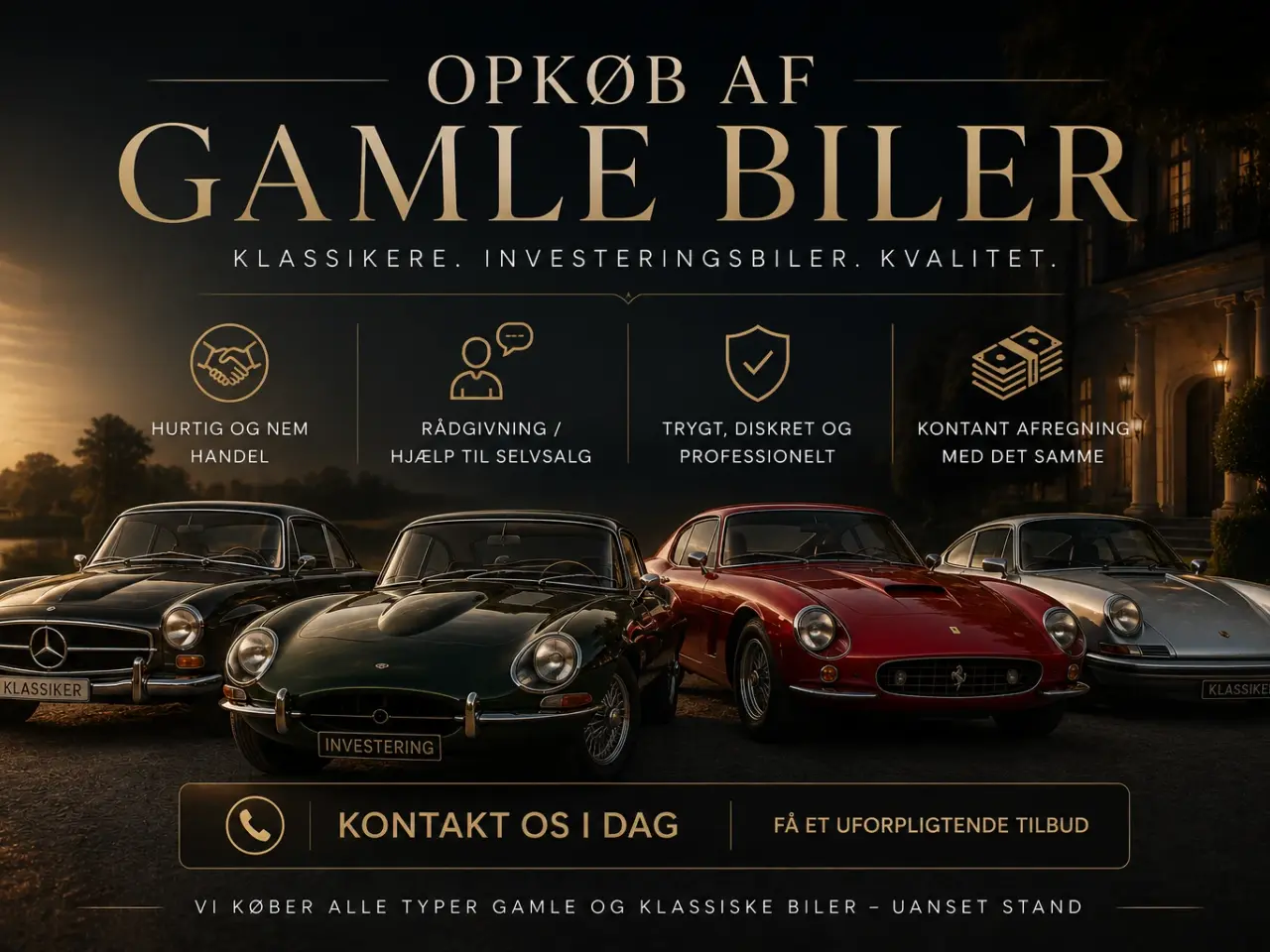 Billede 1 - Klassikere, veteran, Opkøb eller hjælp til salg