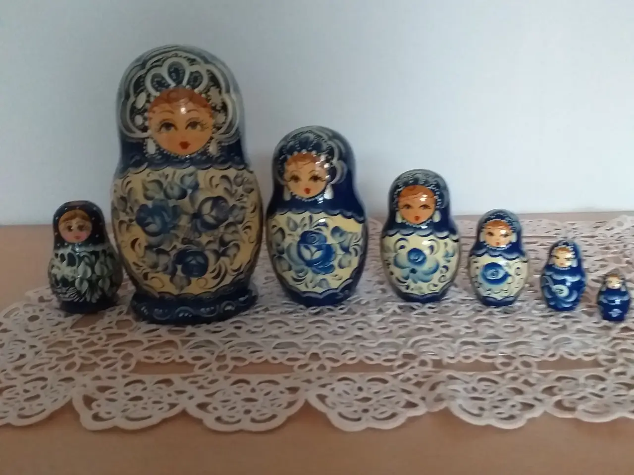 Billede 5 - TRÆ dukker MATRYOSHKA