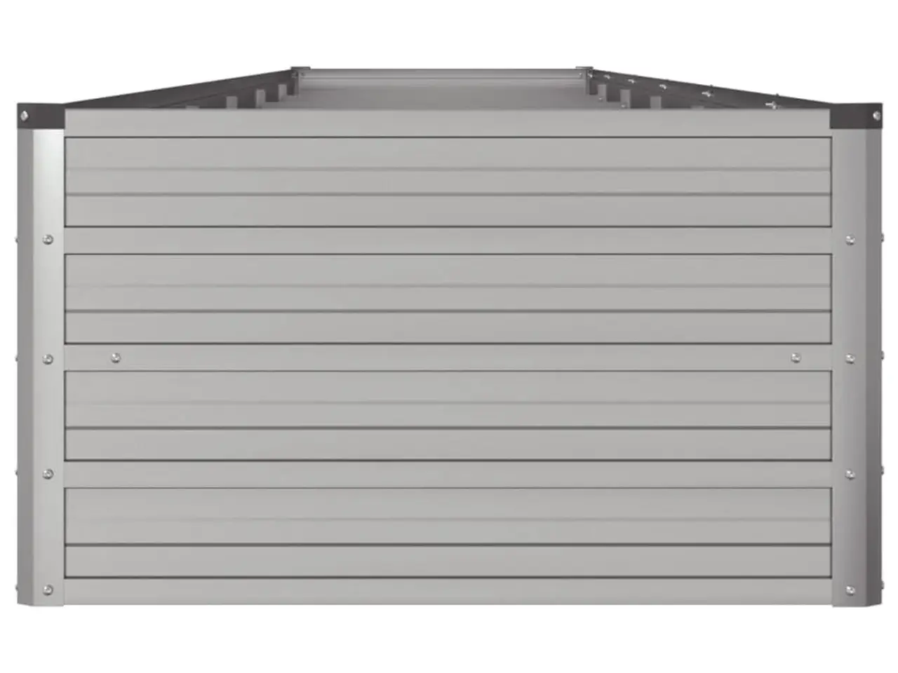 Billede 5 - Højbed i cortenstål 600 × 80 × 45 cm - rustfarvet