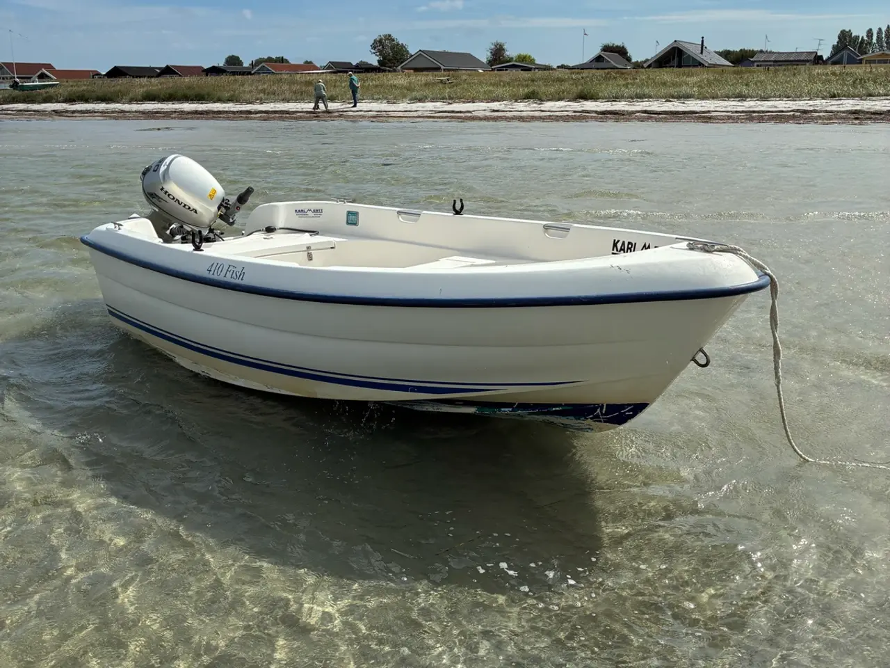Billede 3 - Ørnvik 410 med 20 hk Honda og trailer
