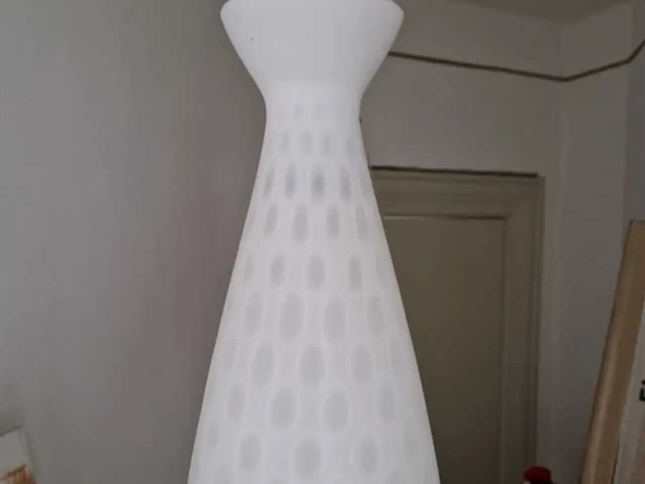 Billede 1 - Loft lampe i glas