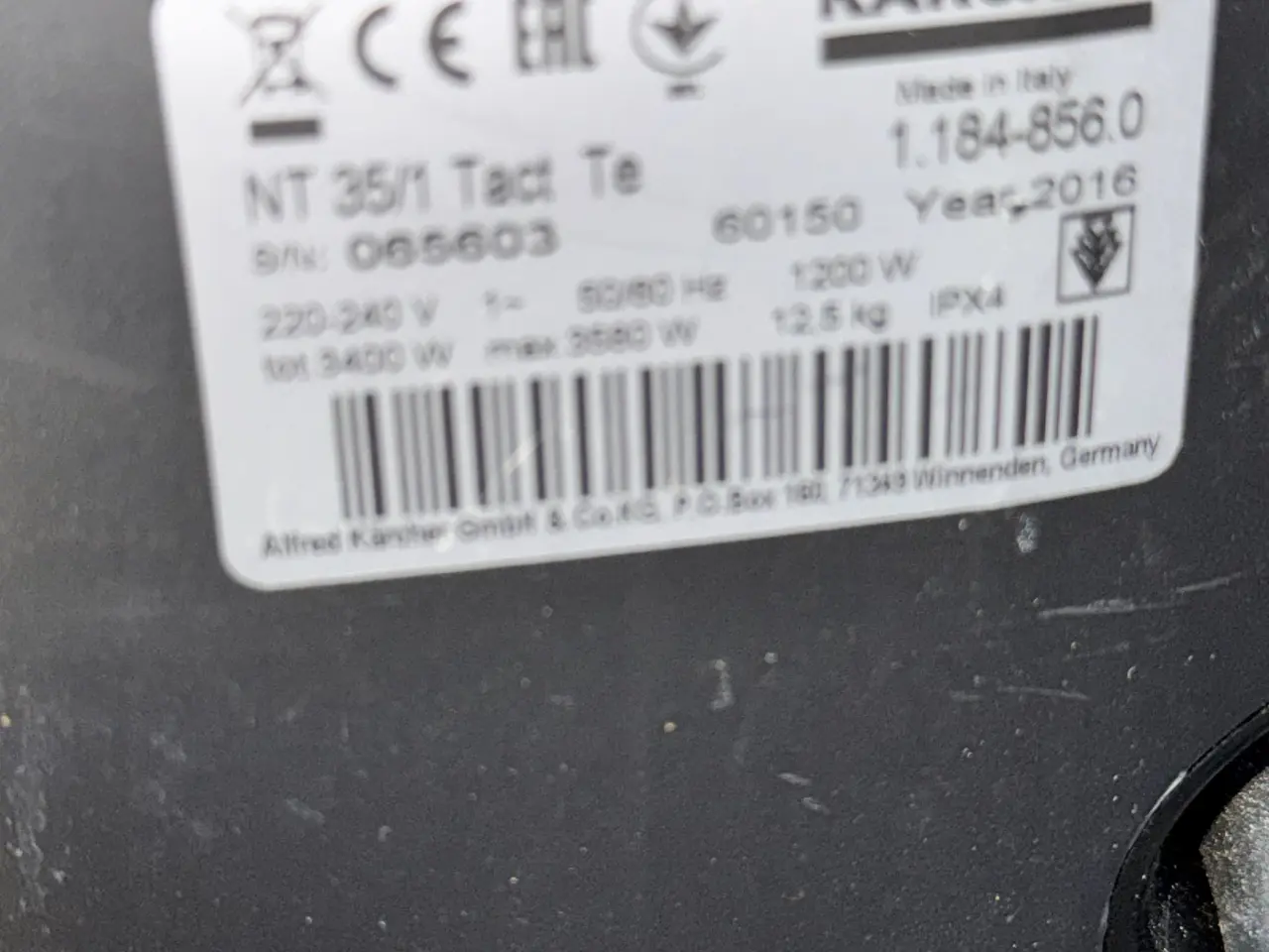 Billede 4 - Kärcher nt 35/1 tact te