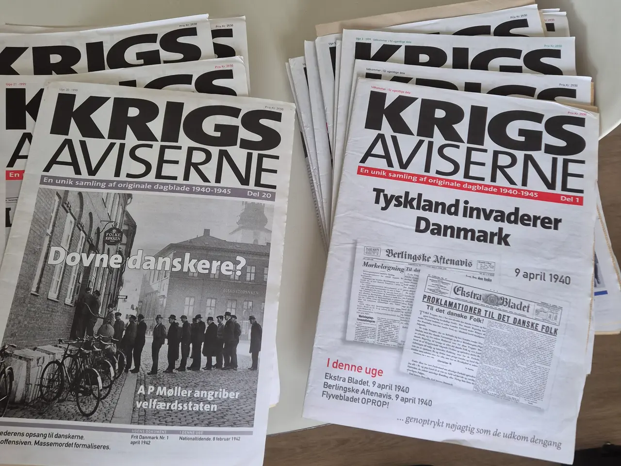 Billede 1 - Krigsaviserne del 1 til 65