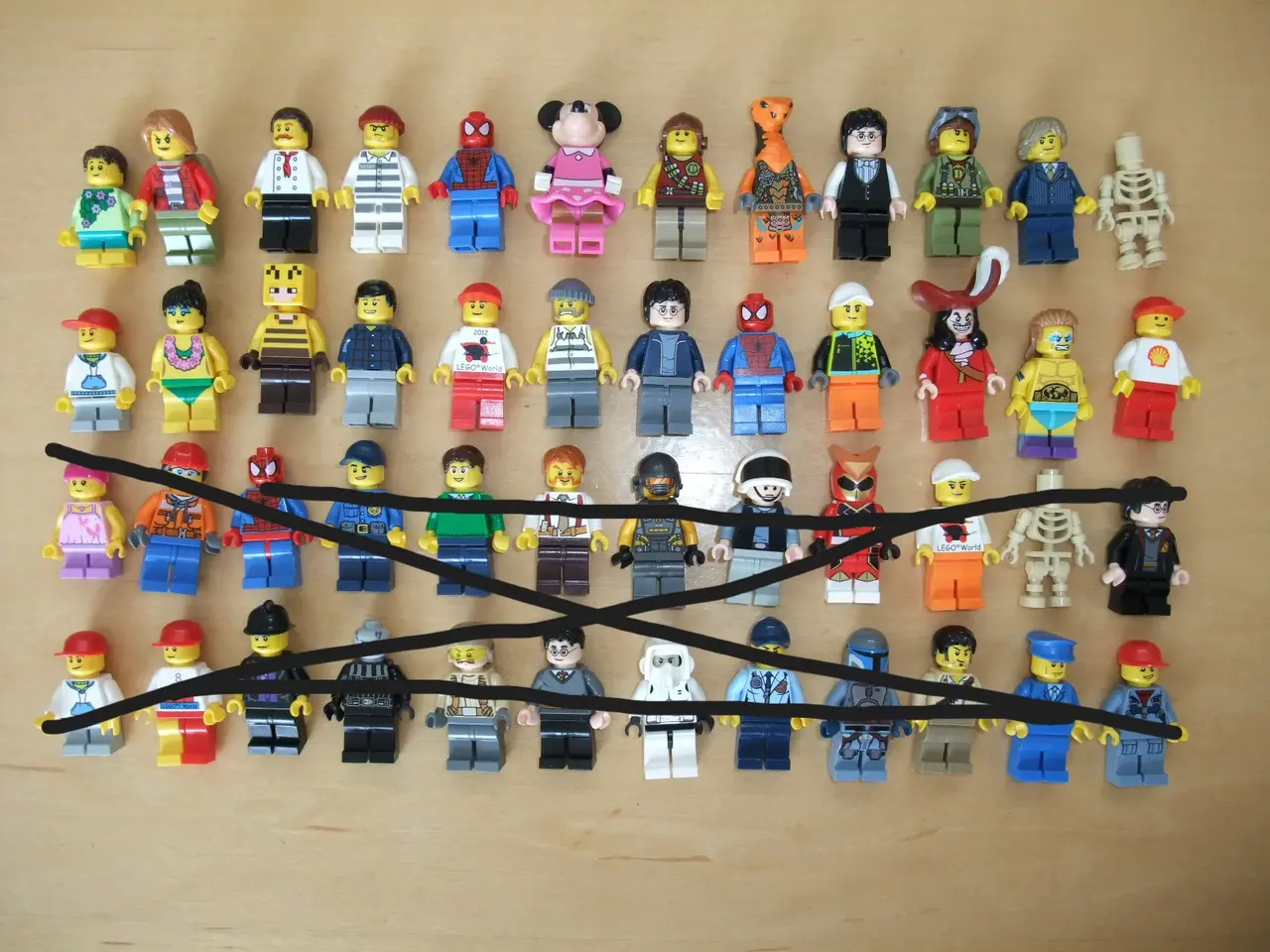 Billede 1 - Lego Forskellige Figurer