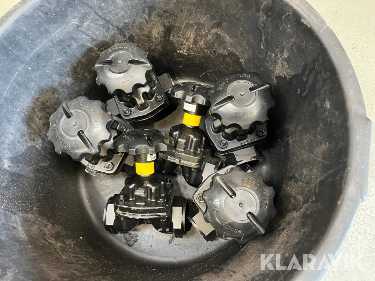 Billede 2 - Membranventiler/saunders 6 styk