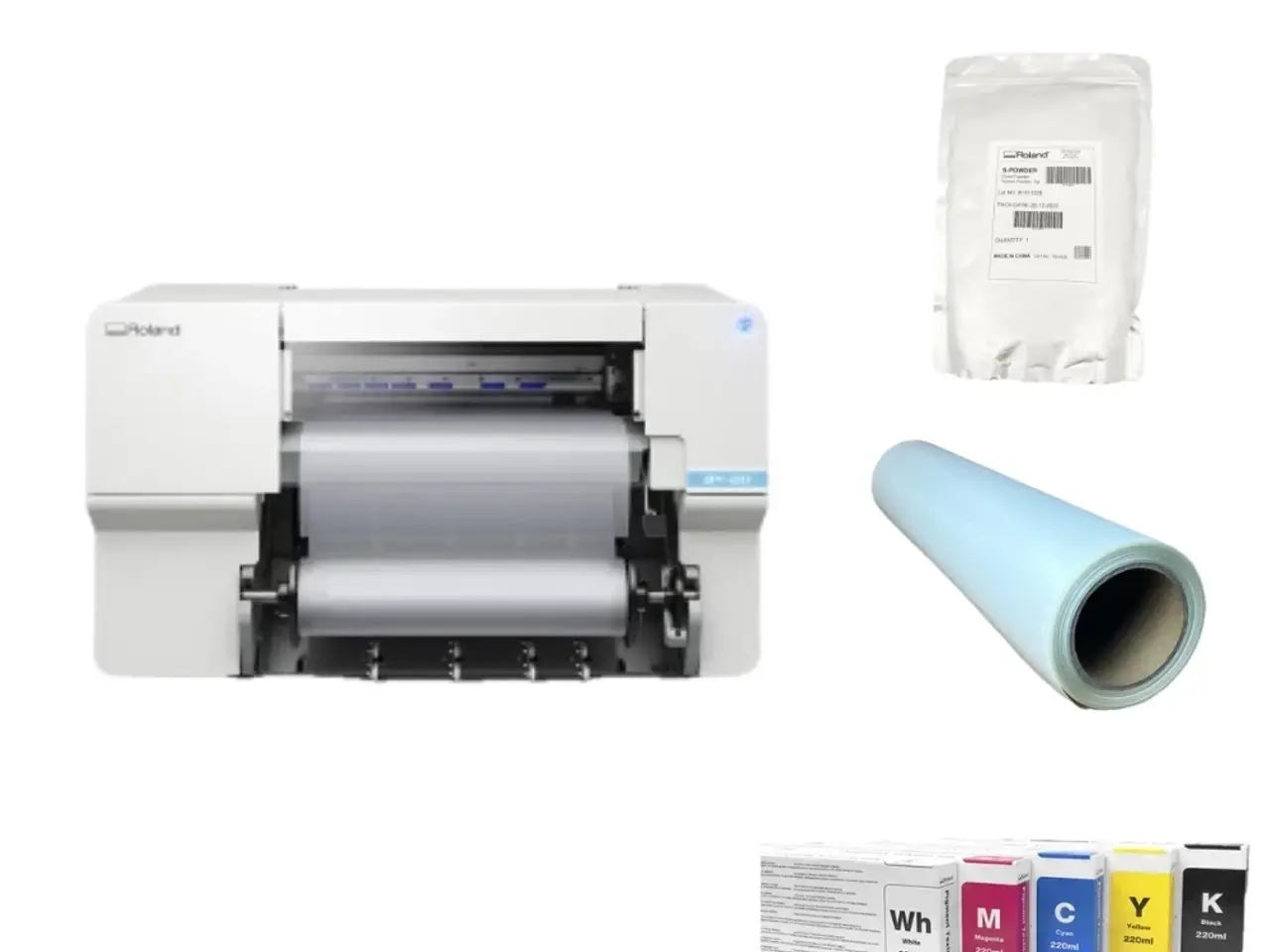 Billede 1 - Komplet Roland BY-20 pakke til D-T-F Print
