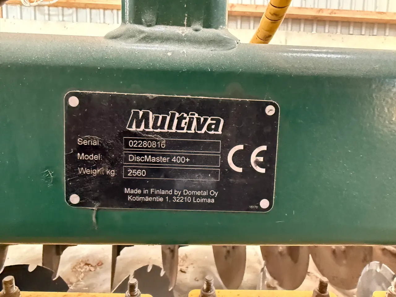 Billede 3 - Multiva discmaster 400+