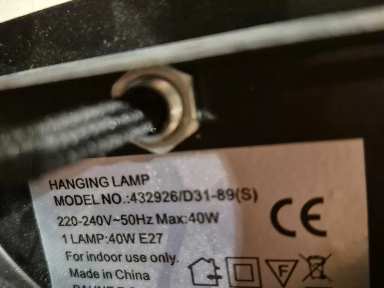 Billede 4 - Ny keramik loftd lampe