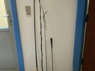 Dressur pisk, springpisk, køre pisk, longse pisk