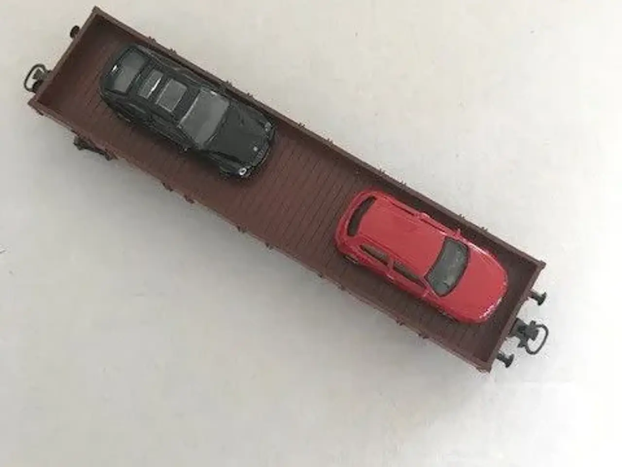 Billede 1 - Märklin Fladvogn H0 med biler