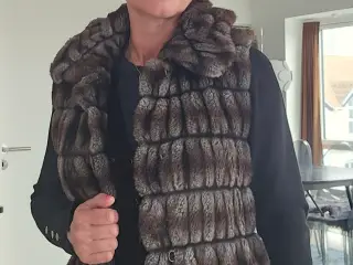 Fake chinchilla pels fra Sand